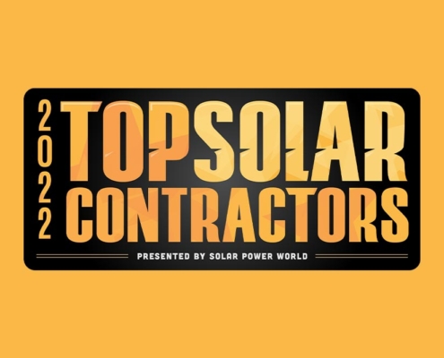 Velo Solar Takes Top Spot on 2022 Top Solar Contractors List